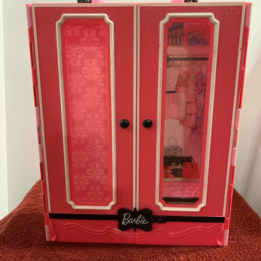 SOLD—Barbie Wardrobe & Accessories